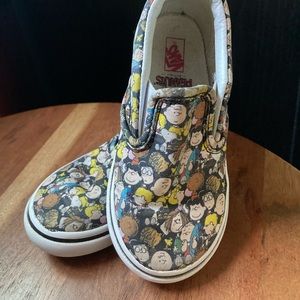 Peanuts The Gang Slip On Vans